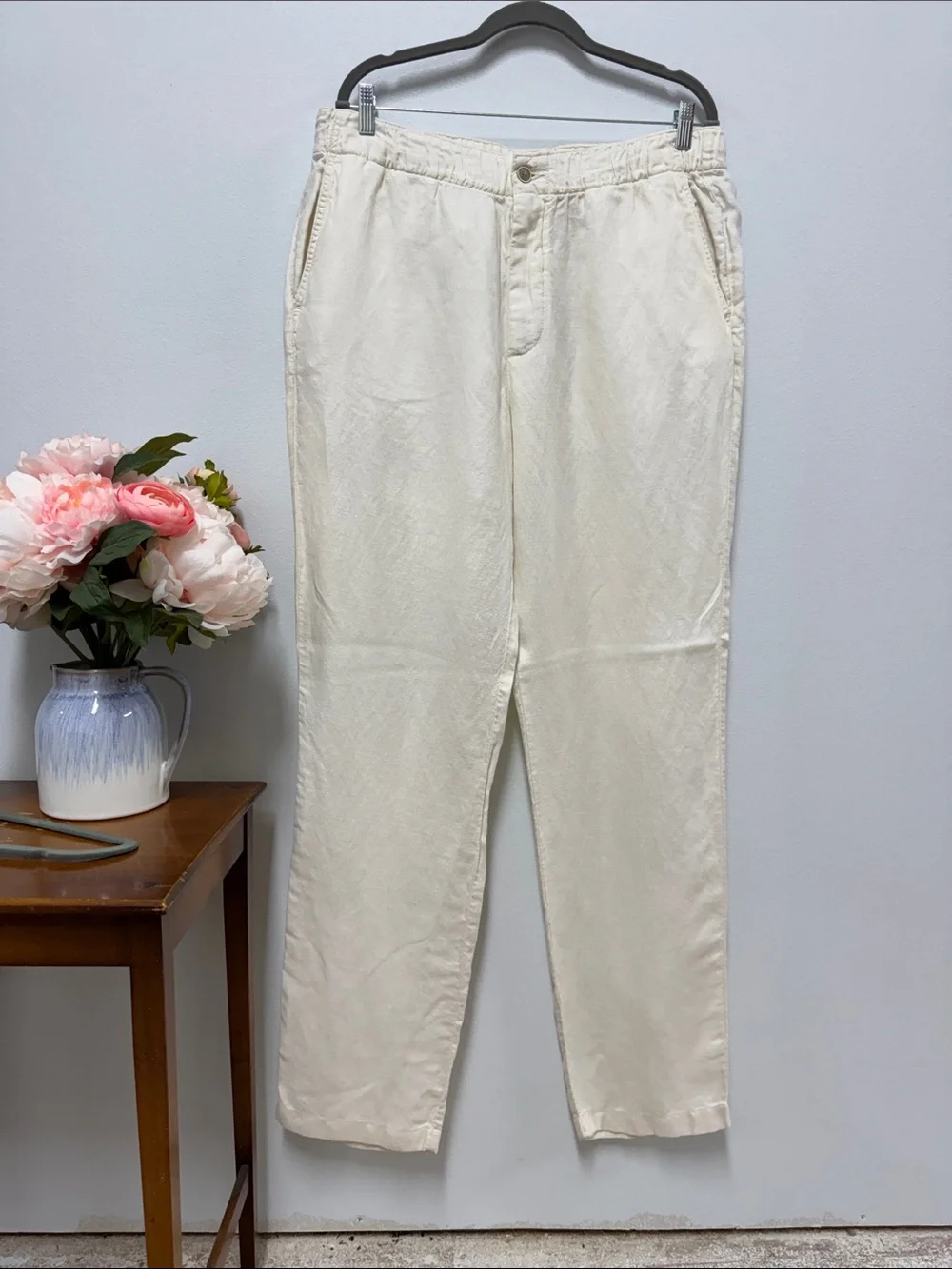 Tommy Bahama Cream Straight-Leg Chinos